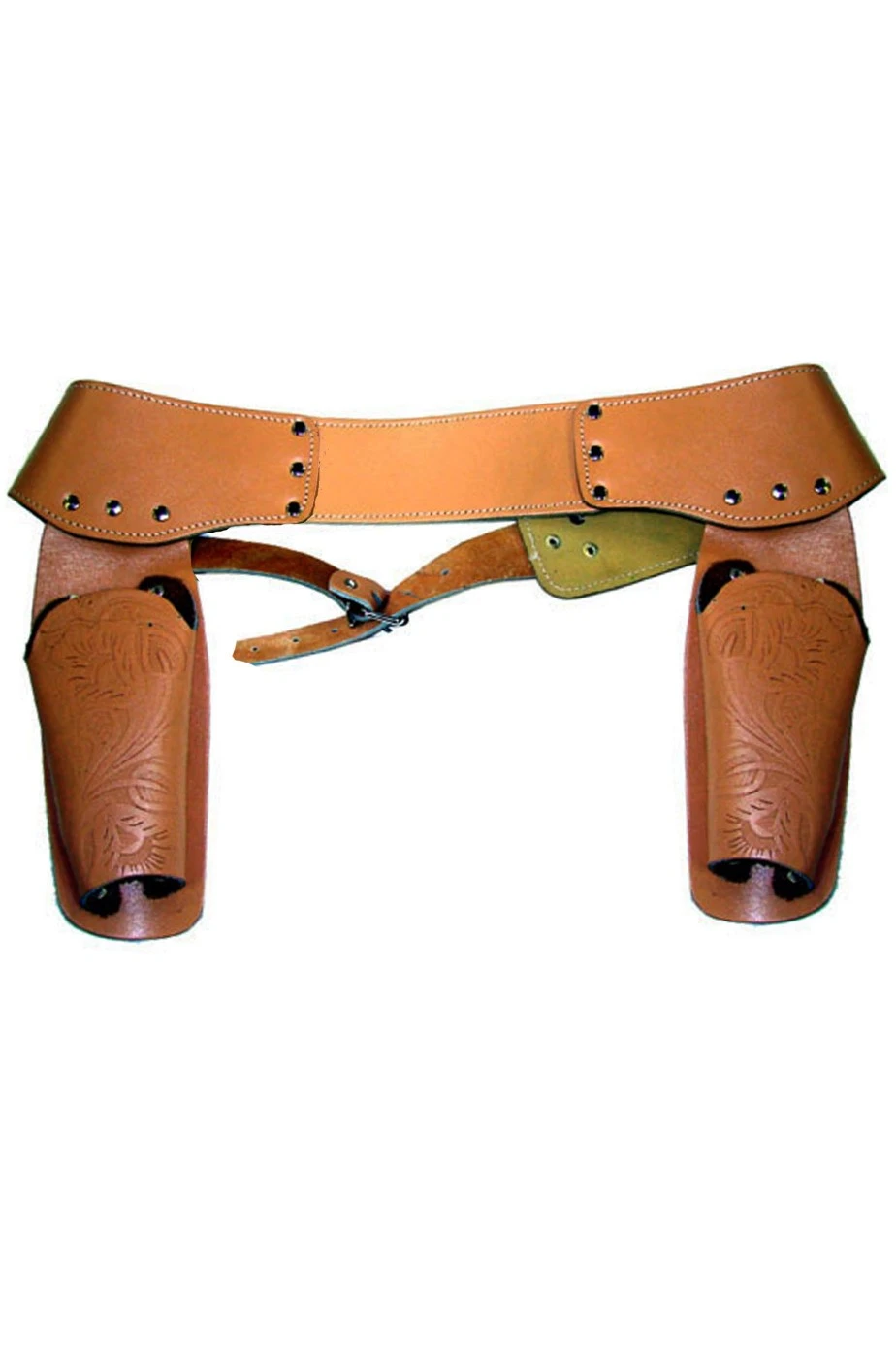 Cinturone Cowboy Adulto Doppia Fondina