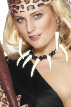 Smiffys Collana Voodoo Primitivo Preistorico Barbaro Vichingo