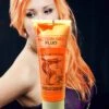 Trucco Teatrale Colore Gel Per Capelli Fluo 50 Ml Arancio