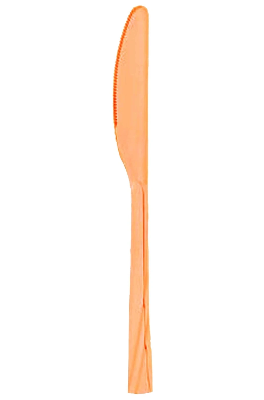 AMSCAN Coltelli Di Plastica Arancioni Trasparenti 10 Pezzi