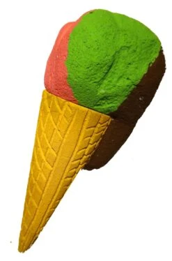 Cono Gelato Finto In Polistirolo 30 Cm