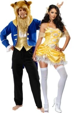 LEG AVENUE Coppia Di Costumi Adulto La Bella E La Bestia Dal Film Disney