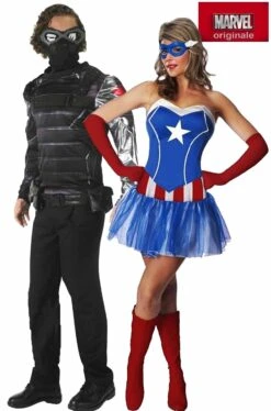 Disguise Coppia Di Costumi Capitan America E The Winter Soldier