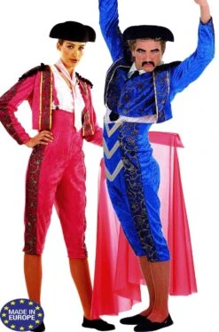 Coppia Di Costumi Da Toreri Uomo E Donna