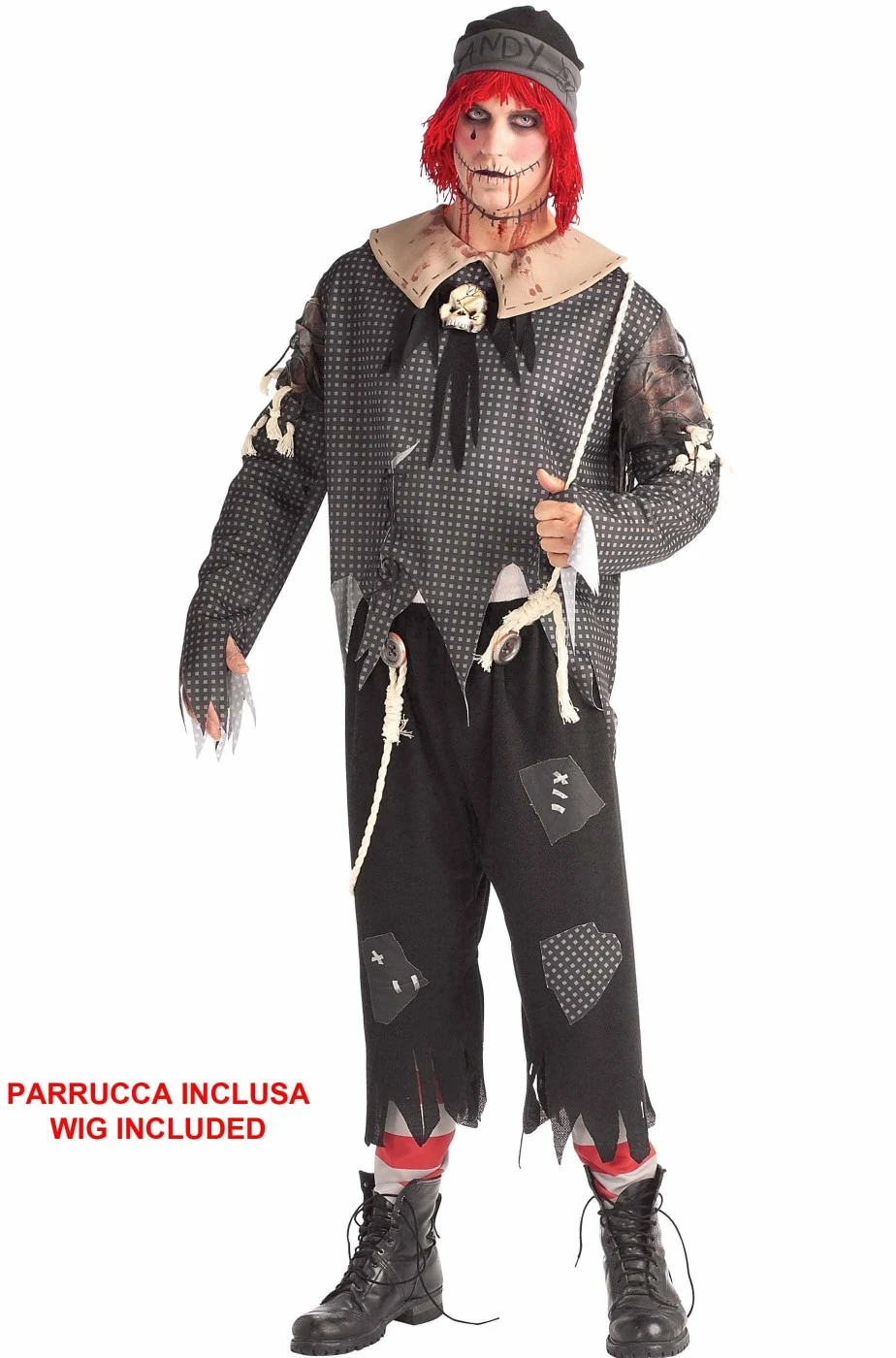 Coppia Di Costumi Halloween Adulto Bambolotti Dell'orrore - immagine 2