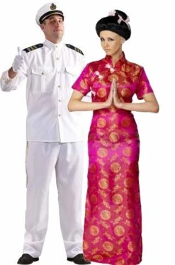 Coppia Di Costumi Madame Butterfly Pinkerton E Cho Cho San Economica