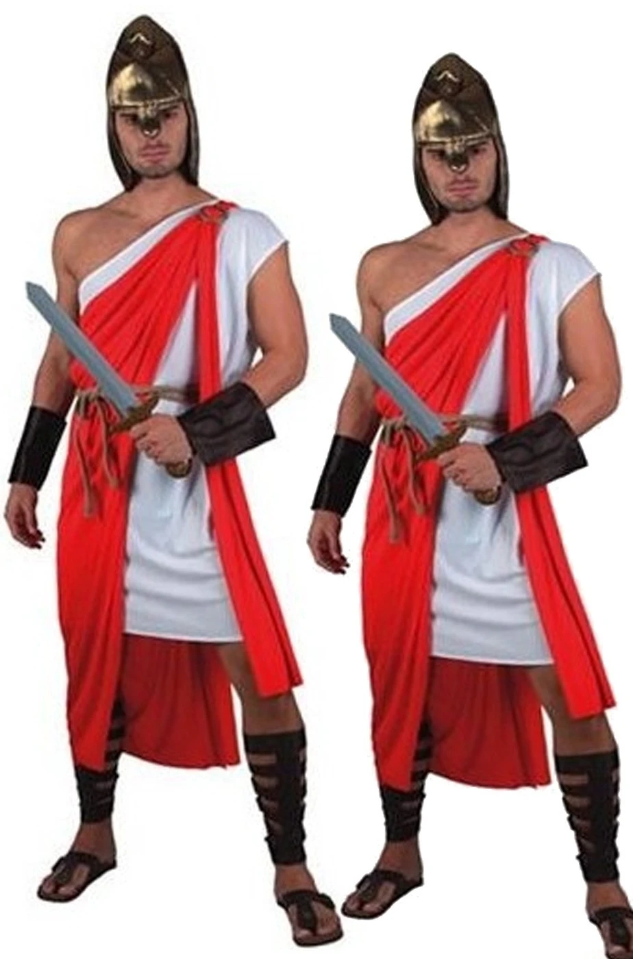 Coppia Di Guerrieri Soldati Antichi Romani