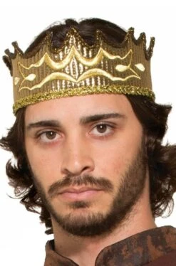 Corona Re Medievale Color Oro