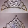 Smiffys Corona Principessa A Tiara In Metallo Con Pietre Finte Strass
