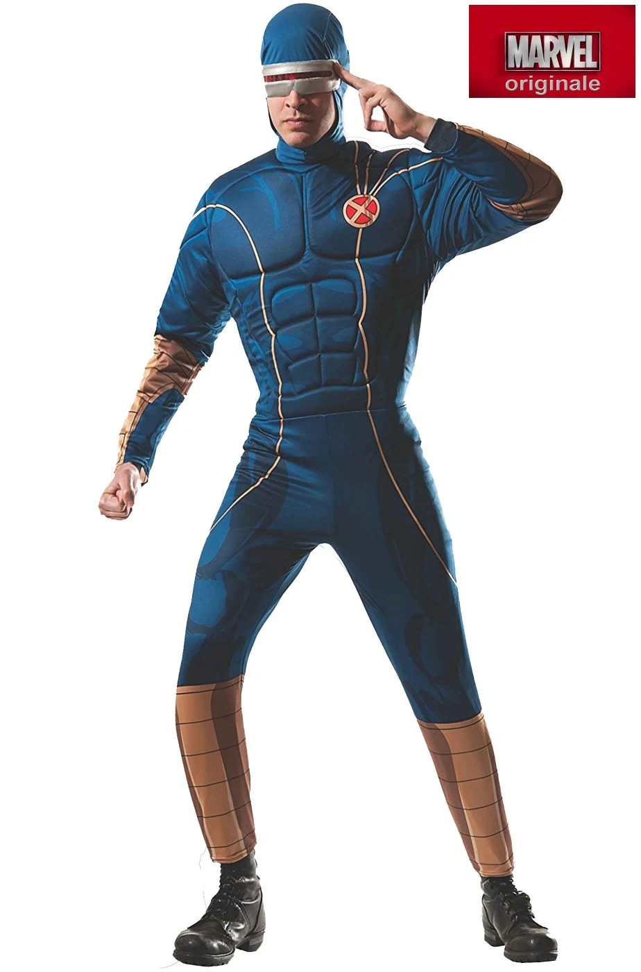 Costume Adulto Di Cyclops Degli X-Men - immagine 2