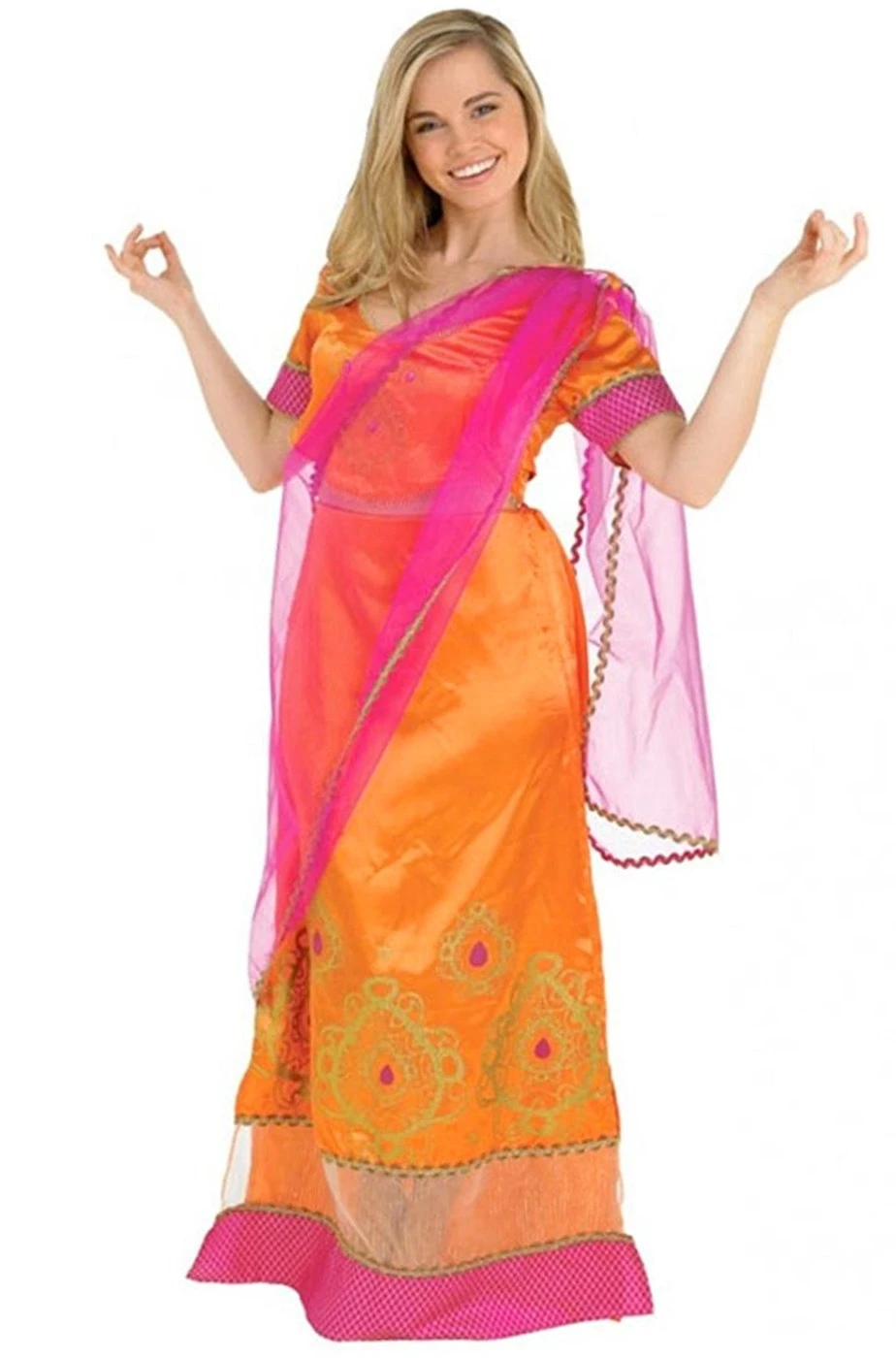 Costume Attrice Di Bollywood Adulta Principessa Indiana