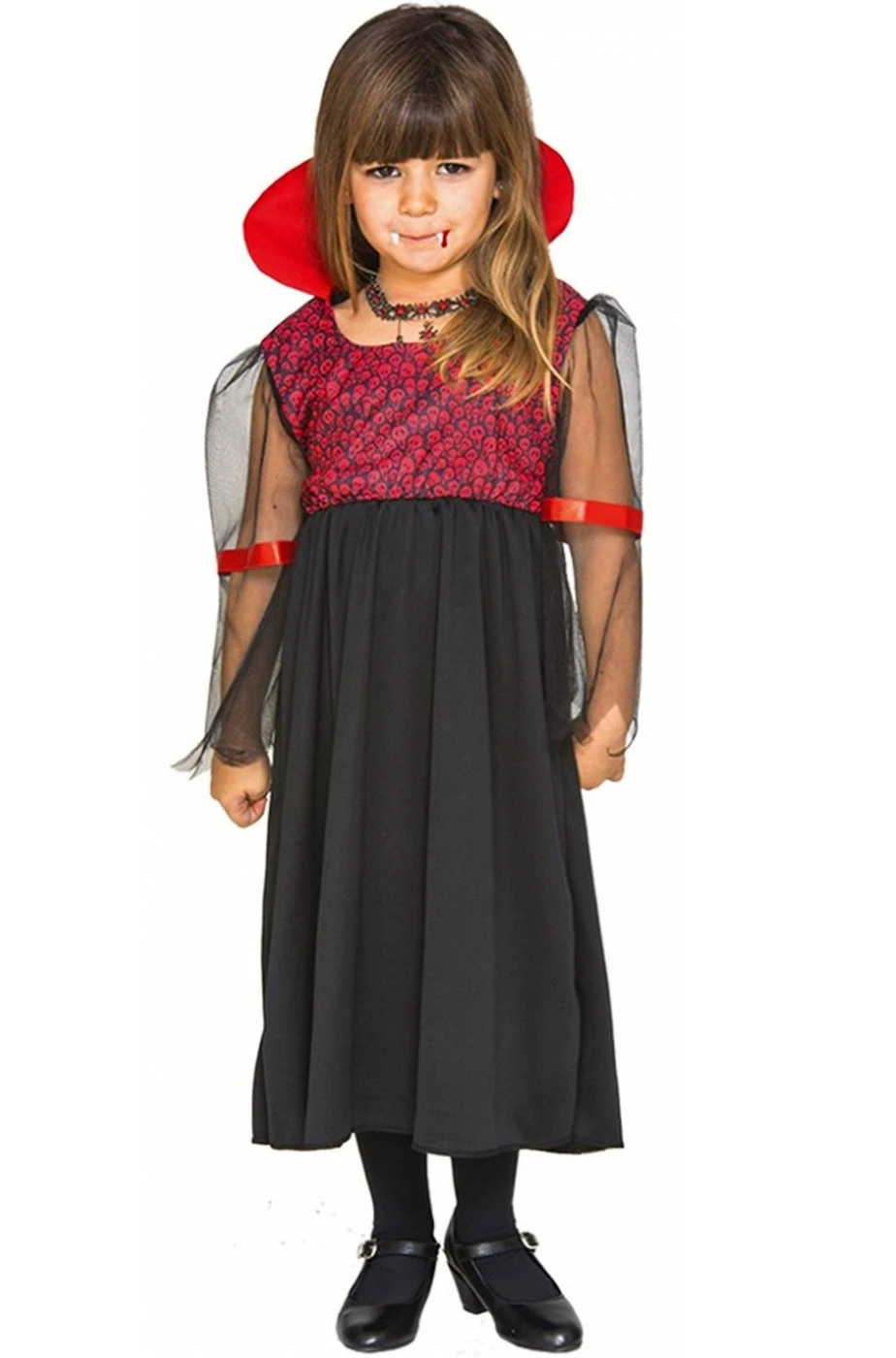 Costume Bambina Vampira Figlia Di Dracula