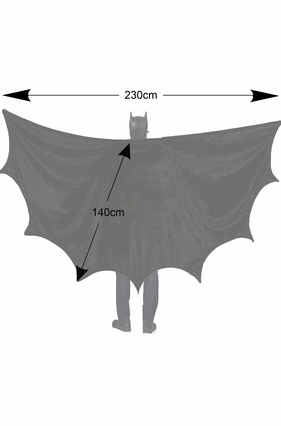 Costume Batman Qualita' Semi Cinematografica Grand Heritage - immagine 2