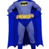 Costume Batman Grigio E Blu Cartoon Adulto