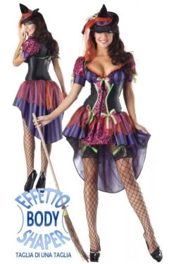 Costume Body Shaper Strega Donna Sexy