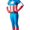 Costume Capitan America 2nd Skin. Tuta Aderente.Si Beve Attraverso