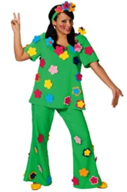 Costume Carnevale Adulto Donna Prato O Giardino