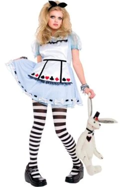 Costume Bambina Alice O Anche Gemellina Di Shining