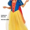 WIDMANN Costume Carnevale Bambina Biancaneve Con Parrucca