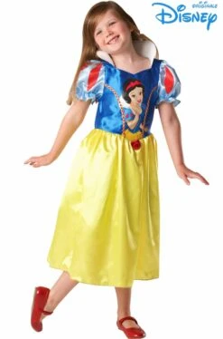 Costume Carnevale Bambina Biancaneve Classica Disney