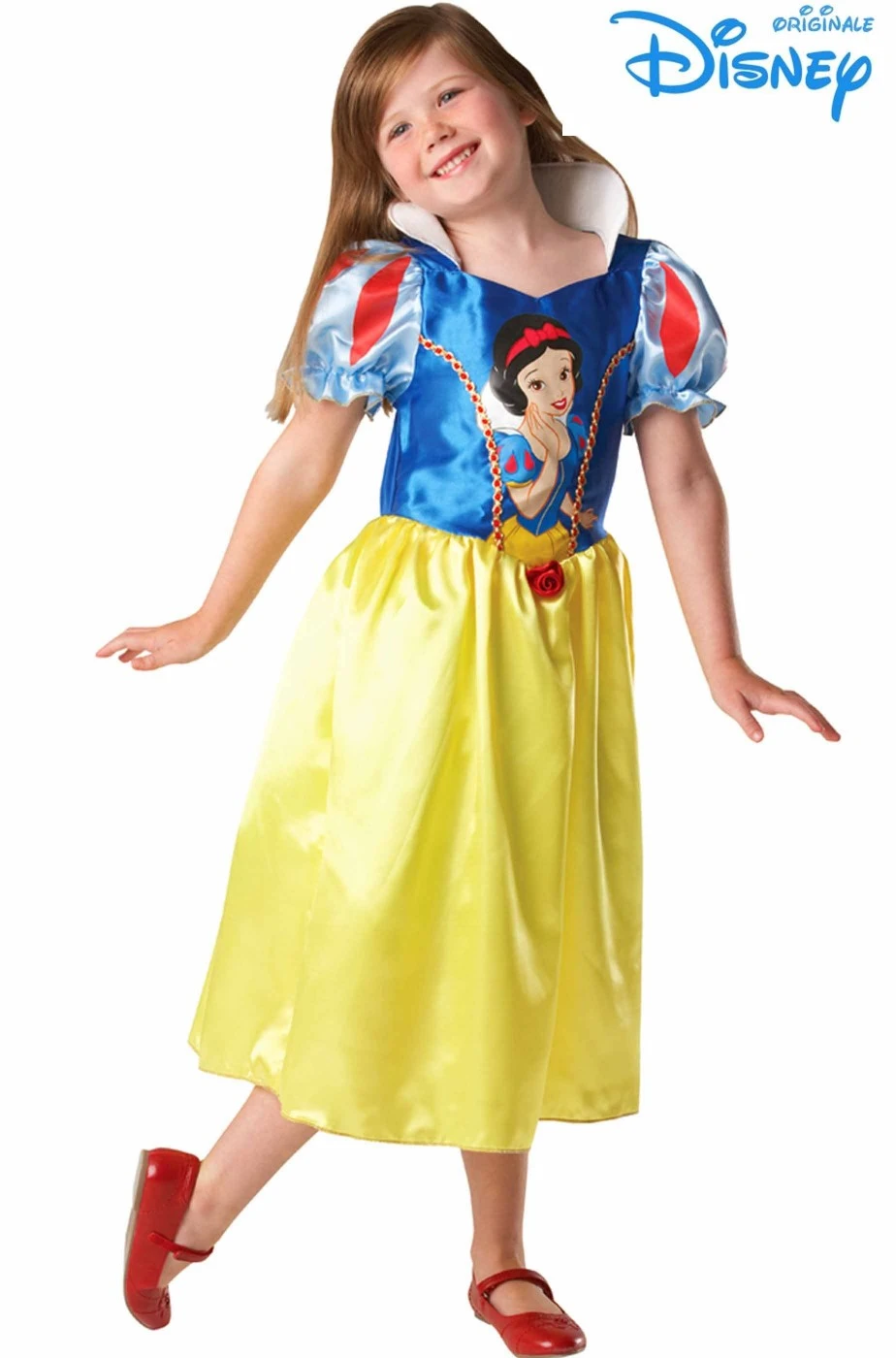 Costume Carnevale Bambina Biancaneve Classica Disney