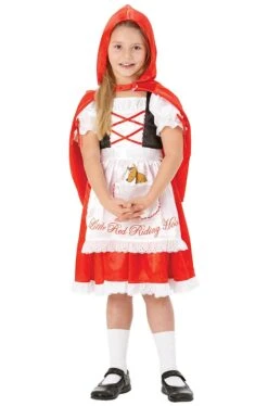 Costume Carnevale Bambina Cappuccetto Rosso