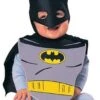 Costume Carnevale Bambino Batman Bavaglio E Mantello Con Maschera