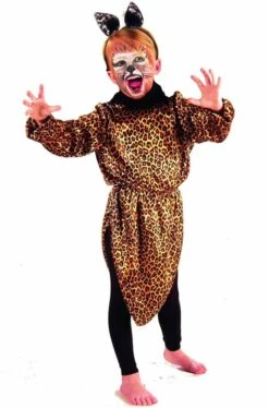 Costume Carnevale Bambino Leopardo O Tigre