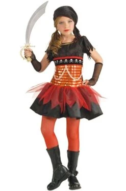 Costume Carnevale Da Pirata Ragazzina Teen Ager