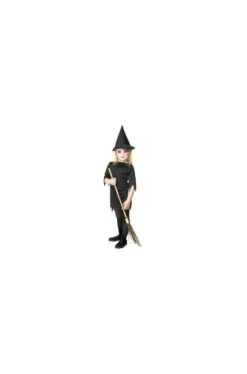 Smiffys Costume Carnevale Bambina Strega Nera