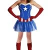 Costume Capitan America Donna Marvel