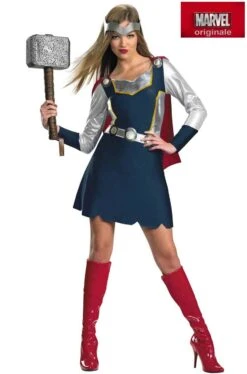 Disguise Costume Donna Thor Dea Del Tuono Dal Film The Avengers