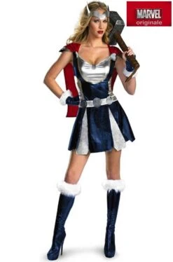 Disguise Costume Donna Thor La Dea Del Tuono The Avengers