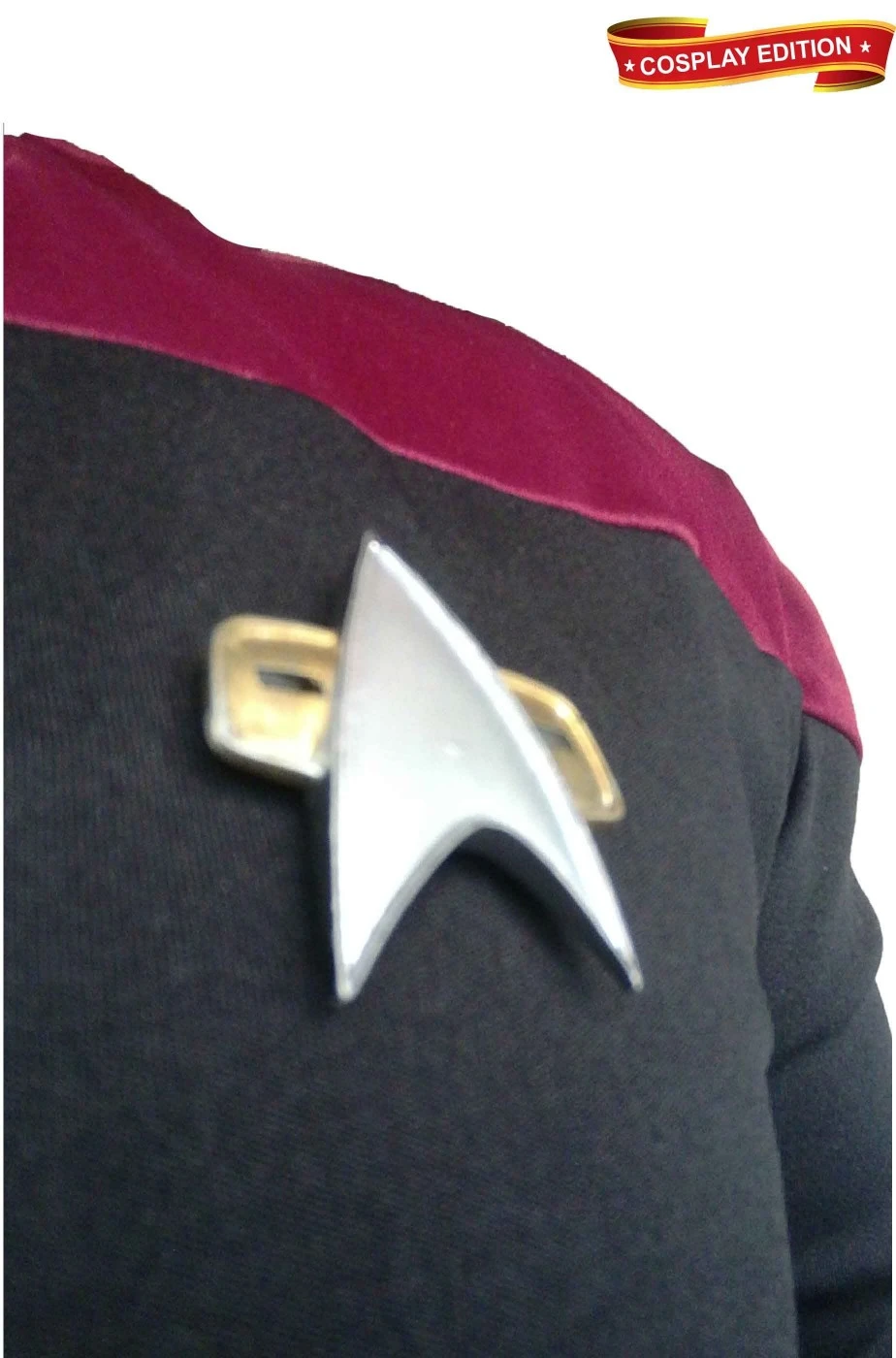 Costume Uniforme Di Star Trek Capitano Starfleet Classe Intrepid Cosplay - immagine 2