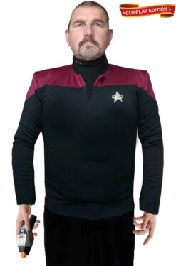 Costume Uniforme Di Star Trek Capitano Starfleet Classe Intrepid Cosplay