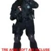 Costume Cosplay Uomo Divisa D'assalto SWAT Los Angeles