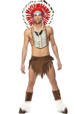 Smiffys Costume Da Indiano Americano Village People Adulto