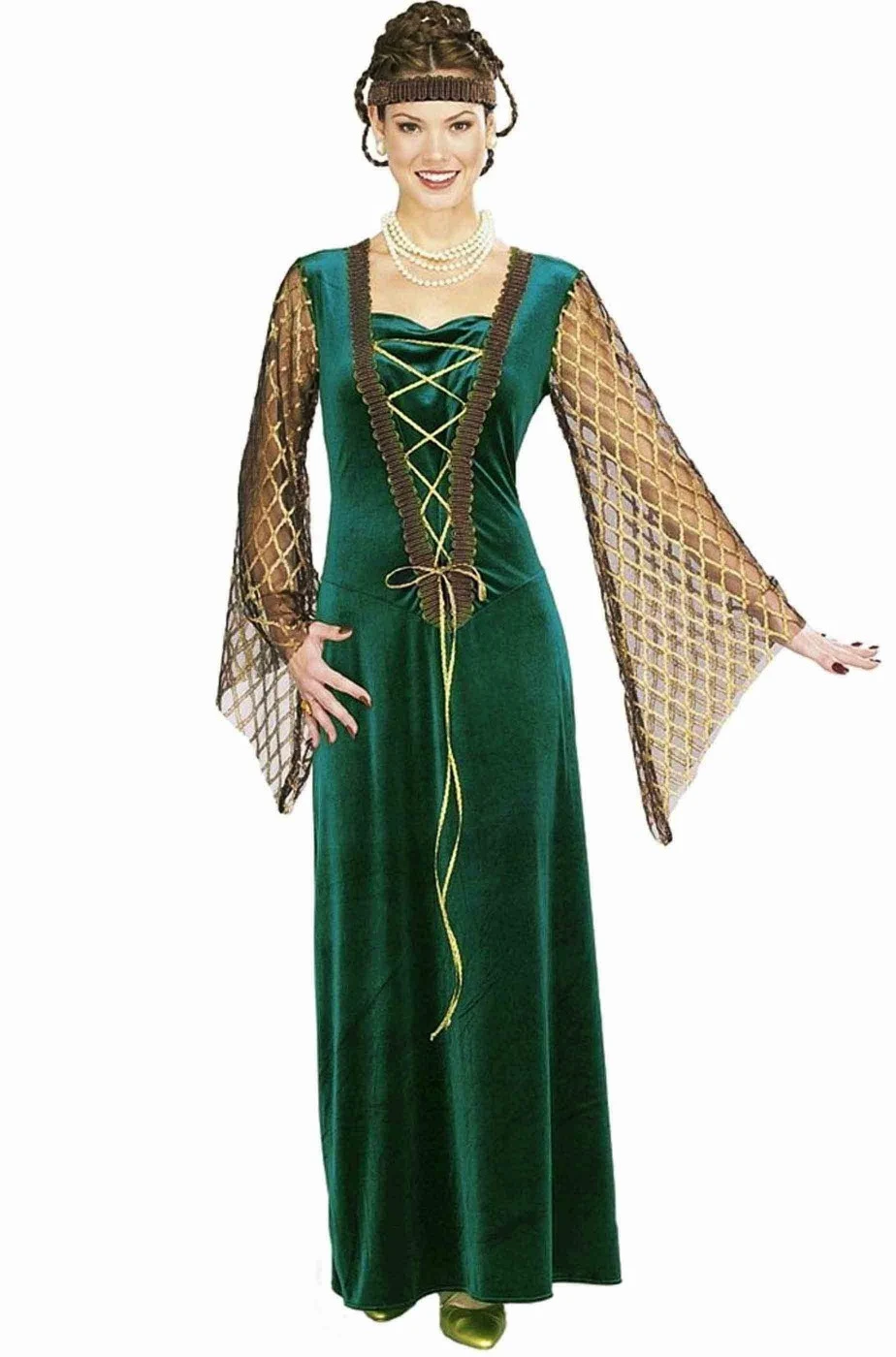 Costume Dama Medievale Rinascimentale Donna Adulta O Ginevra Giulietta