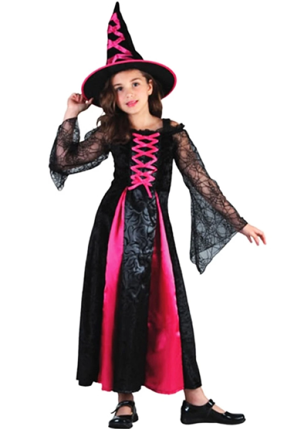 Costume Da Strega Bambina Per Halloween