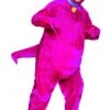 Costume Carnevale Adulto Dinosauro Viola