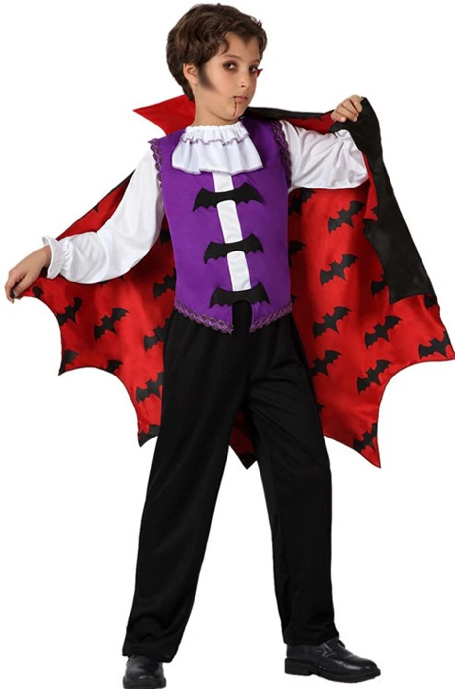 Costume Carnevale Bambino Vampiro Dracula