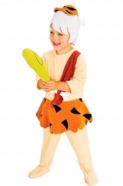 Costume Di Carnevale Da Bambino Bamm Bamm Flintstone Degli Antenati