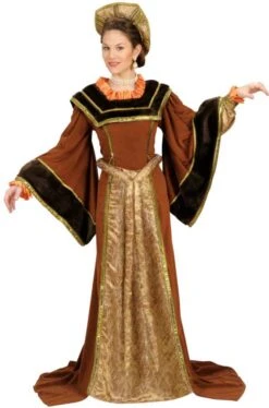Roma Costume Donna Dama Tudor Rinascimentale Adulta
