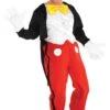 Costume Di Carnevale Topolino Mickey Mouse Adulto Originale Disney