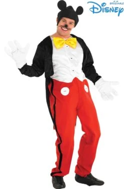 Costume Di Carnevale Topolino Mickey Mouse Adulto Originale Disney