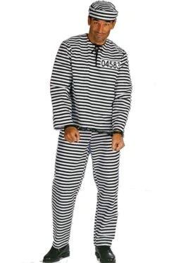 Costume Uomo Detenuto O Carcerato