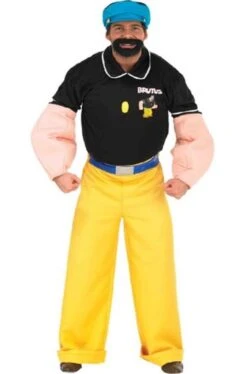 Costume Di Carnevale Uomo Di Bluto Di Braccio Di Ferro