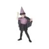 Smiffys Costume Carnevale Bambina Strega A Righe