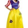 Costume Donna Biancaneve Lunga Alta Qualita'