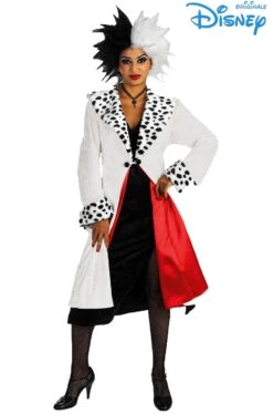 Disguise Costume Donna Crudelia Originale Disney Dal Film La Carica Dei 101